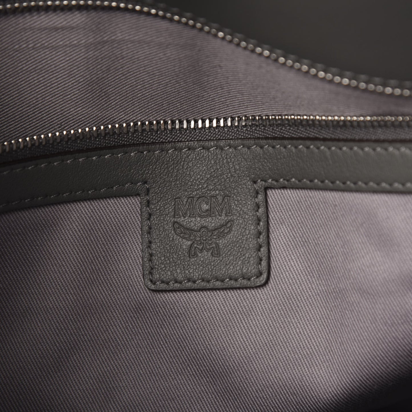 Calfskin Ottomar Monogram Large Essential Tote Charcoal