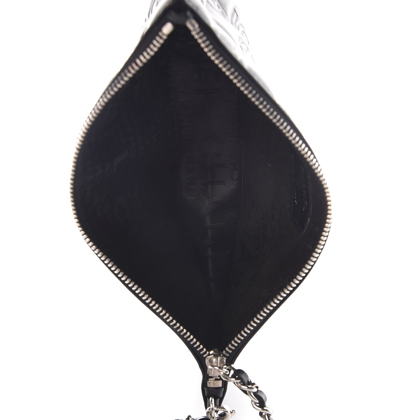 Lambskin Precious Symbols Pochette Black