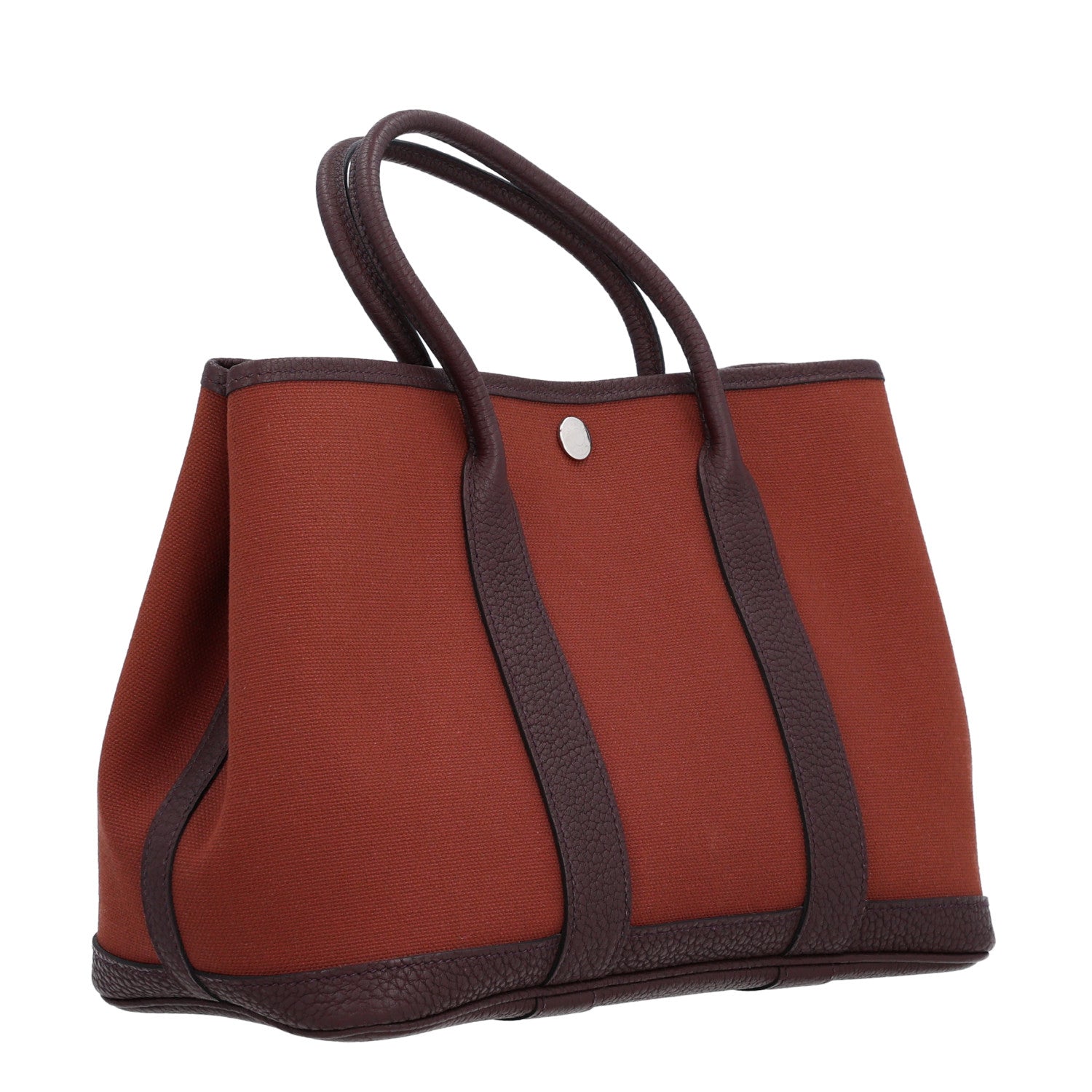 Hermes Toile Militaire Negonda Garden Party 30 TPM Rouge H Ebene 3 of 8