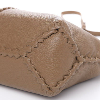 Bottega Veneta Cervo Deerskin Braided Tote Camel 10 of 11