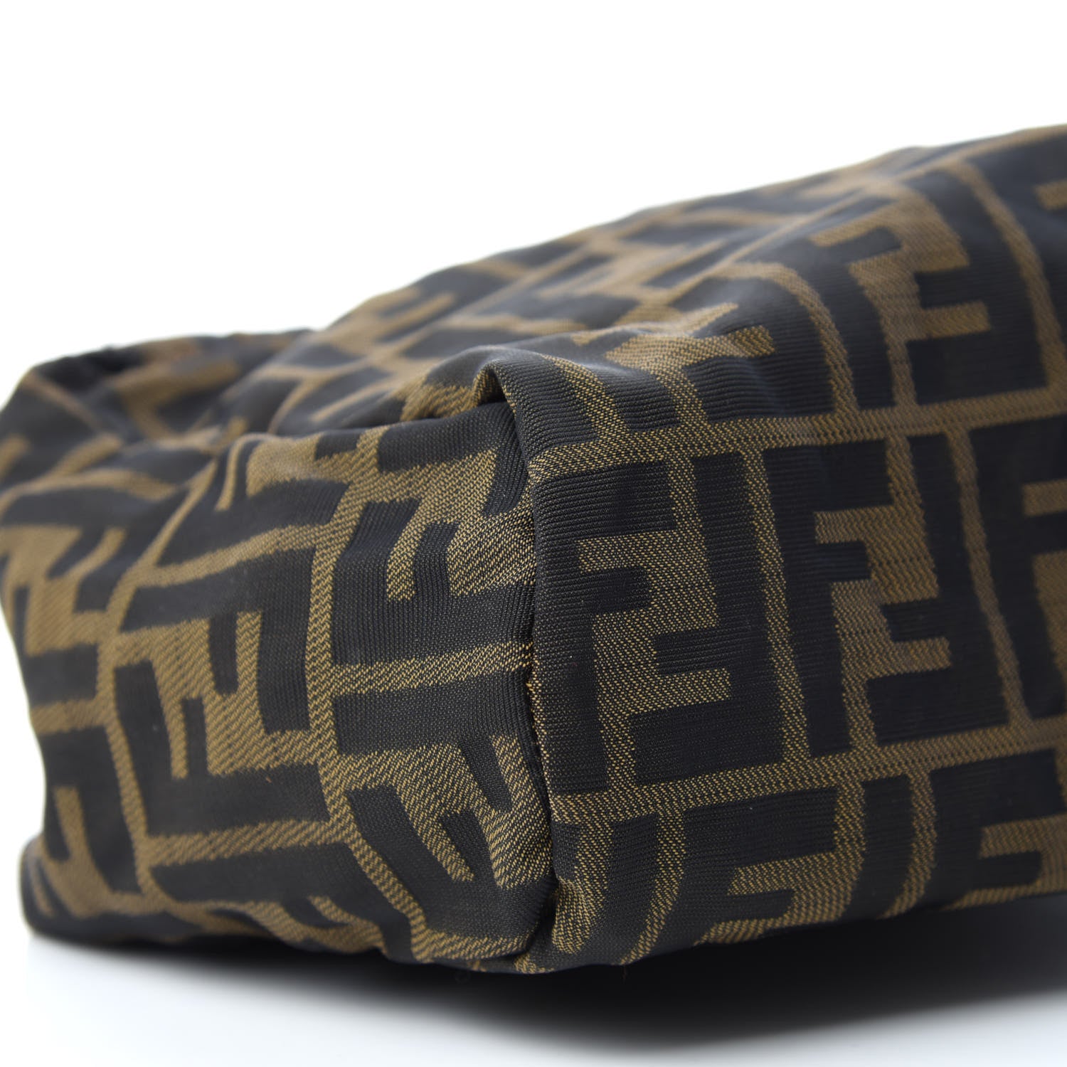 Fendi Fabric FF 1925 Mini Cosmetic Bag Tobacco 6 of 13