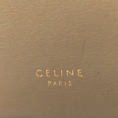 Celine Smooth Calfskin Mini Tri-Color Belt Bag Beige Burgundy 6 of 22