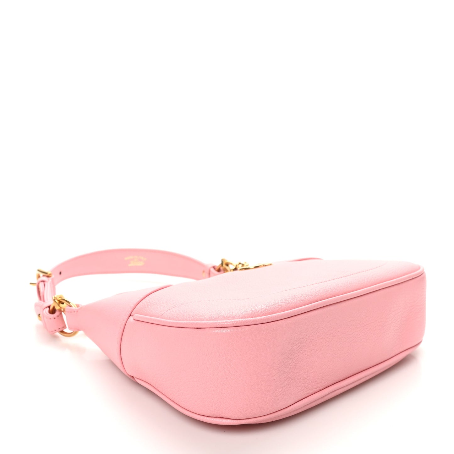 Goatskin Small Aphrodite Shoulder Bag Wild Rose
