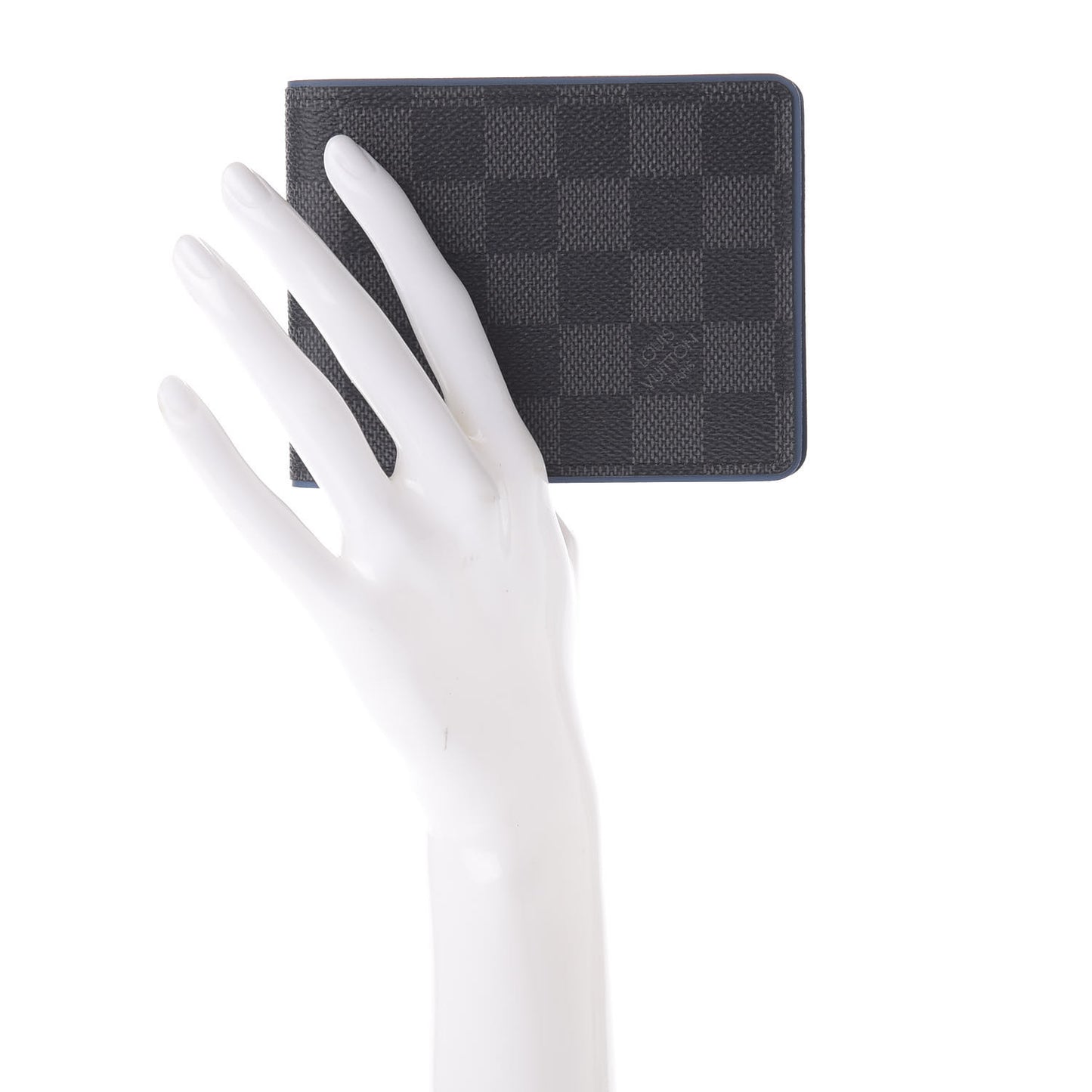 Damier Graphite Multiple Wallet Blue