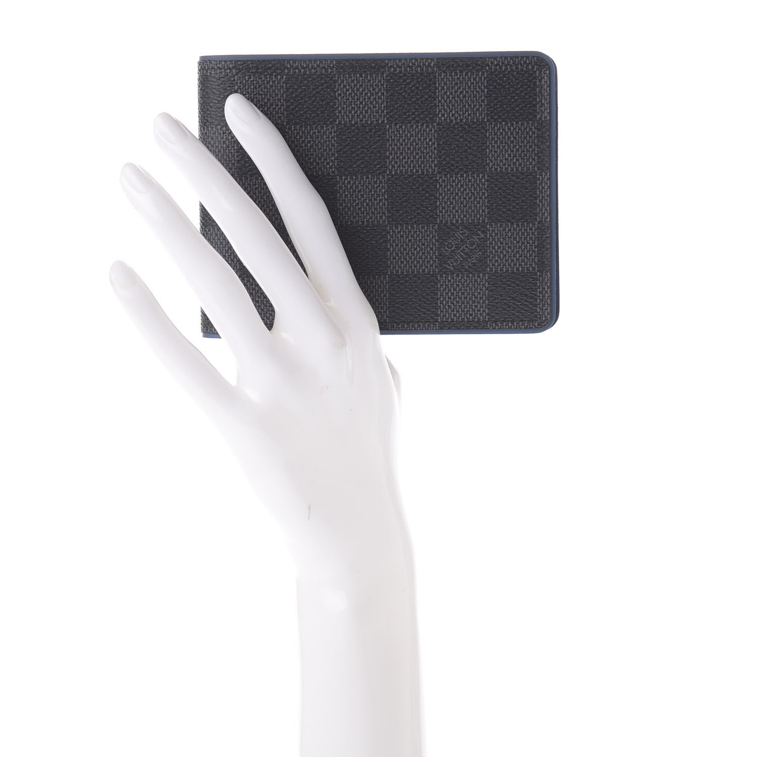 Louis Vuitton Damier Graphite Multiple Wallet Blue 2 of 6