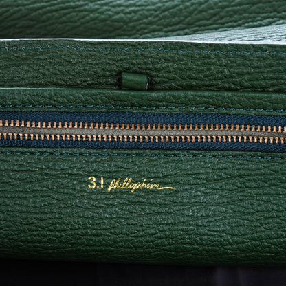 3.1 Phillip Lim 3.1 Textured Calfskin Large Pashli Satchel Jade 6 of 9