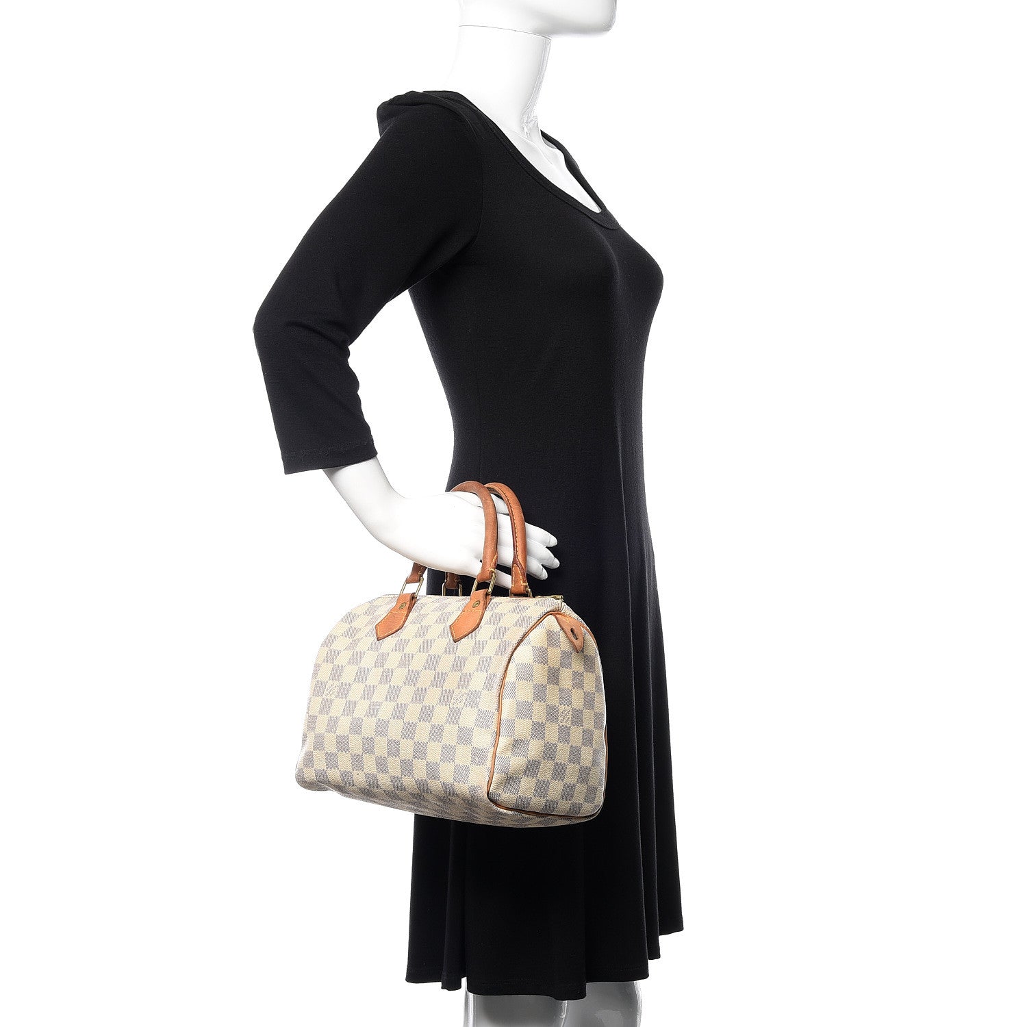 Louis Vuitton Damier Azur Speedy 25 2 of 20