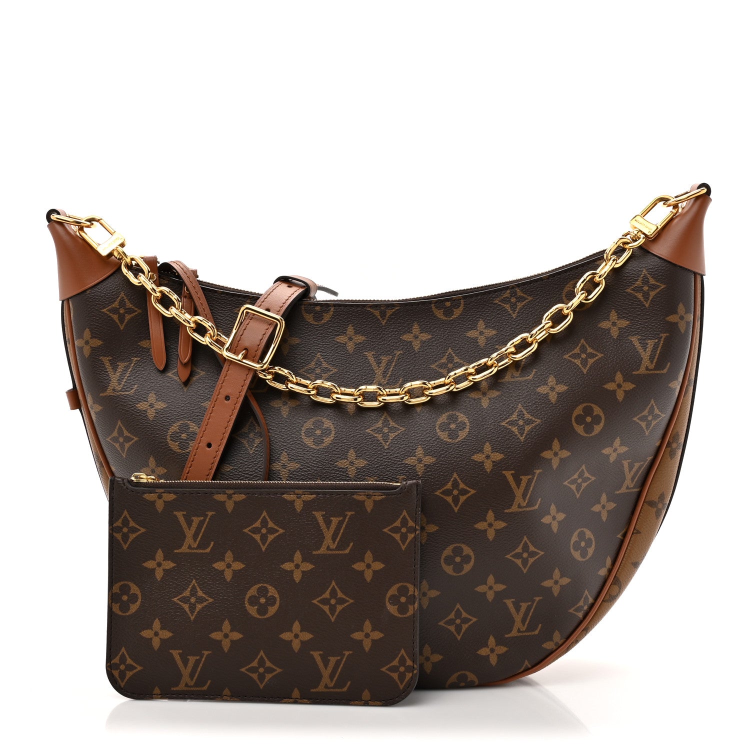 Louis Vuitton Reverse Monogram Loop Hobo 3 of 10