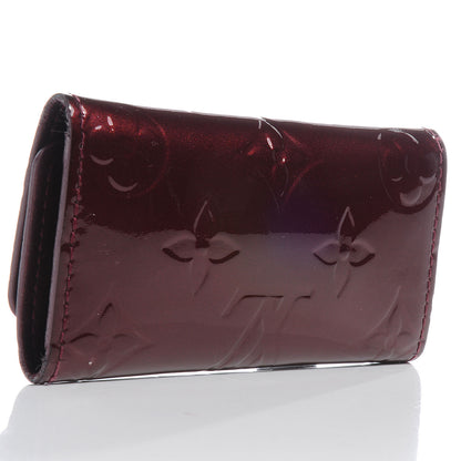 Louis Vuitton Vernis Multicles 4 Key Holder Rouge Fauviste 3 of 7
