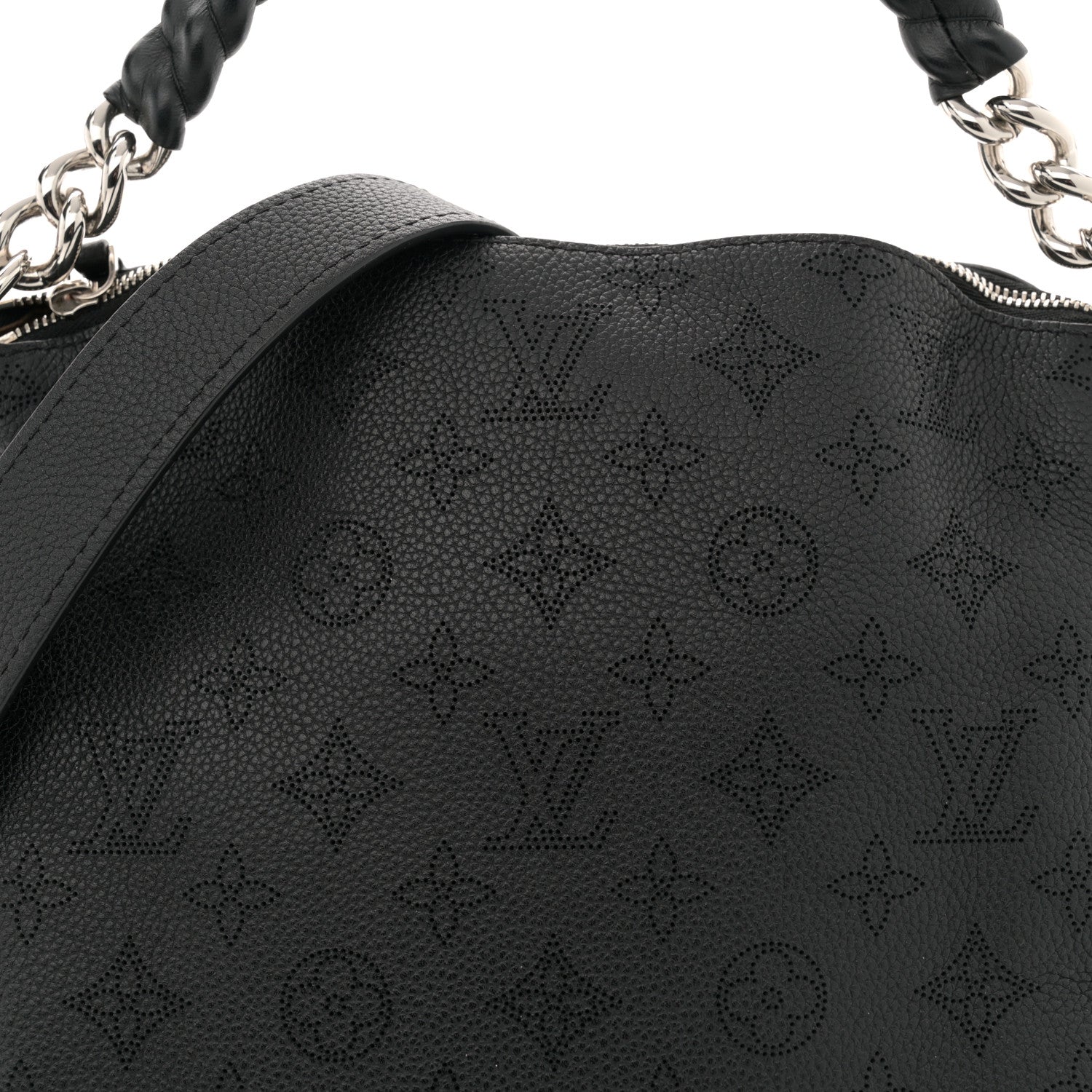Louis Vuitton Mahina Babylone Chain BB Black 8 of 11