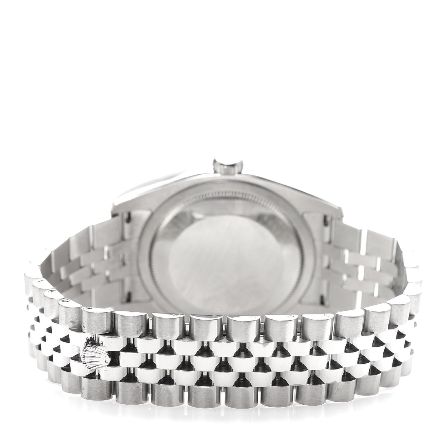 Stainless Steel 18K White Gold Diamond Black Mother of Pearl 36mm Oyster Perpetual Datejust Watch 116234