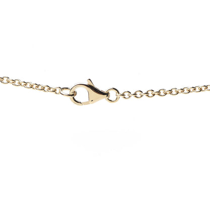 Cartier 18K Yellow Gold Interlocking LOVE Necklace 7 of 8