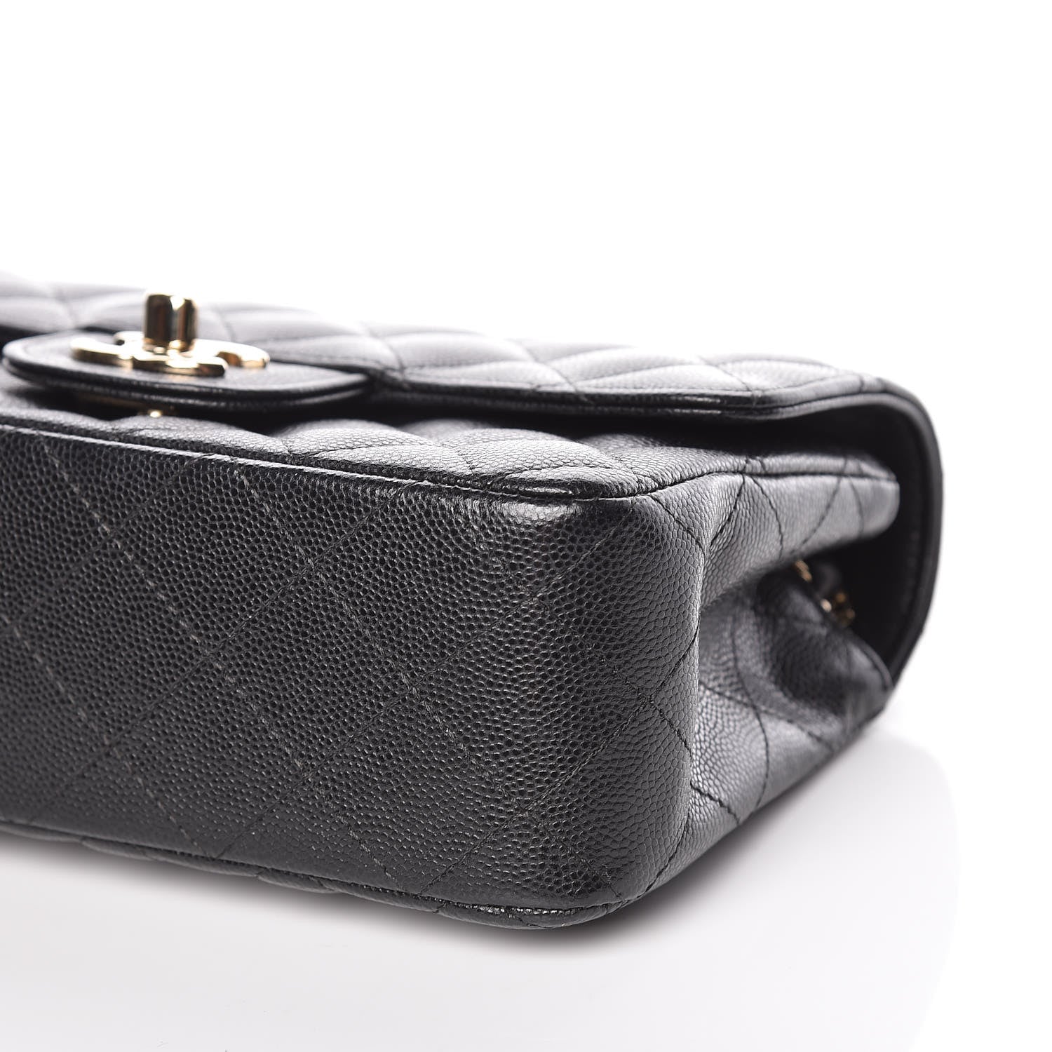 Chanel Caviar Quilted Mini Rectangular Flap Black 6 of 10