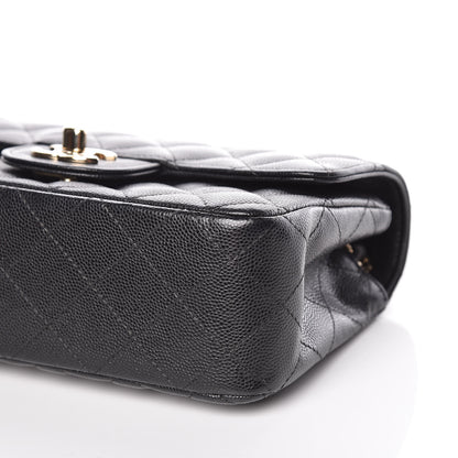 Chanel Caviar Quilted Mini Rectangular Flap Black 6 of 10