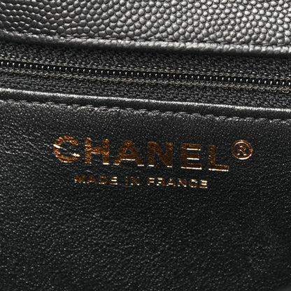 Chanel Caviar Quilted Flap Clutch Black 5 of 6