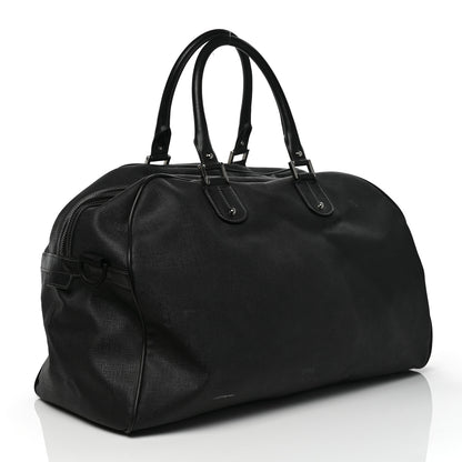 Gucci Coated Canvas Interlocking G Duffle Bag Black 2 of 16