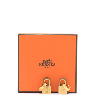Hermes Swift O'Kelly Earrings Gold 8 of 8