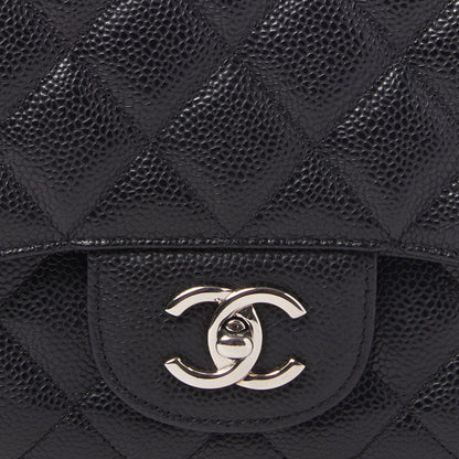 Chanel Caviar Quilted Maxi Single Flap Black 7 of 9