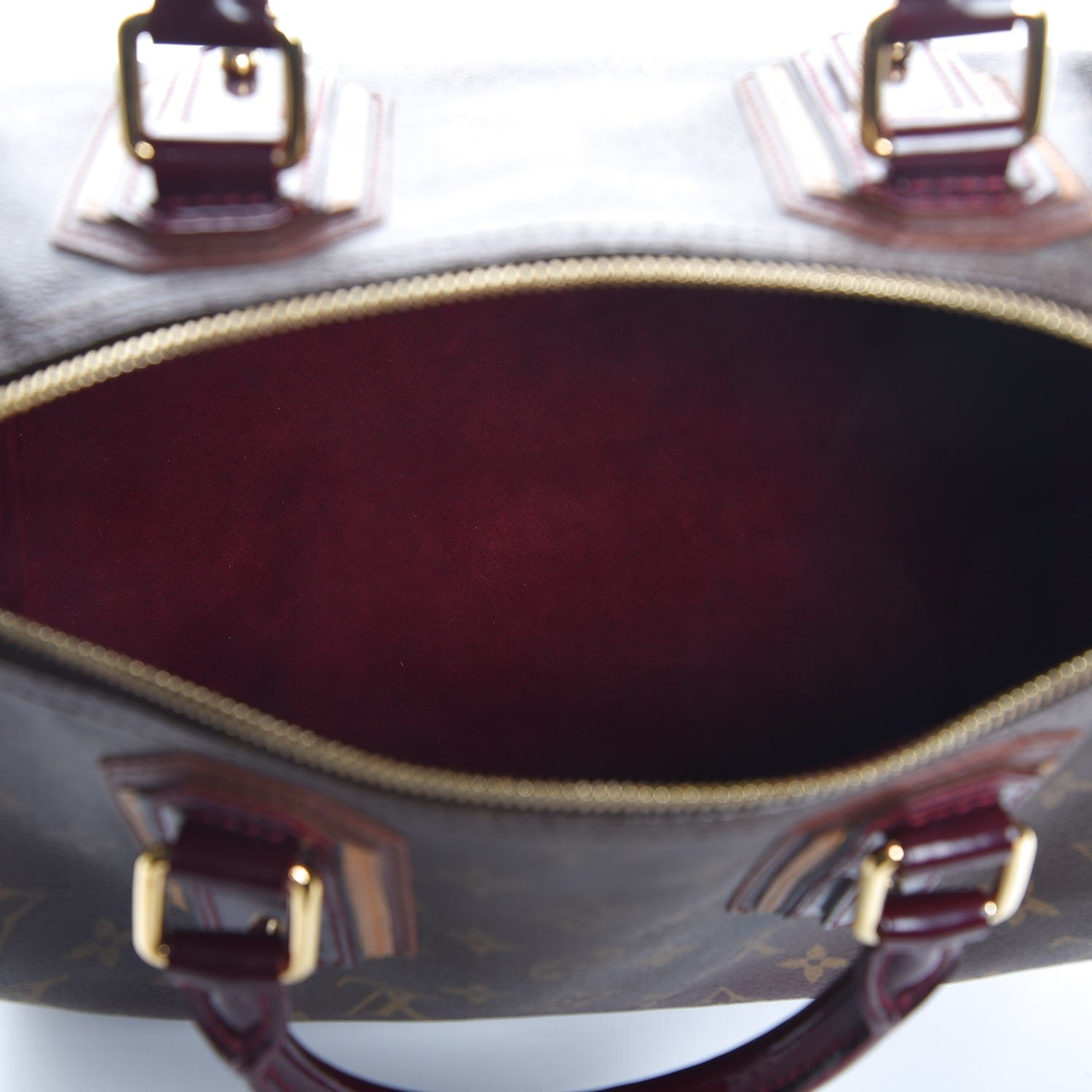 Louis Vuitton Monogram Mirage Speedy 30 Bordeaux 5 of 7