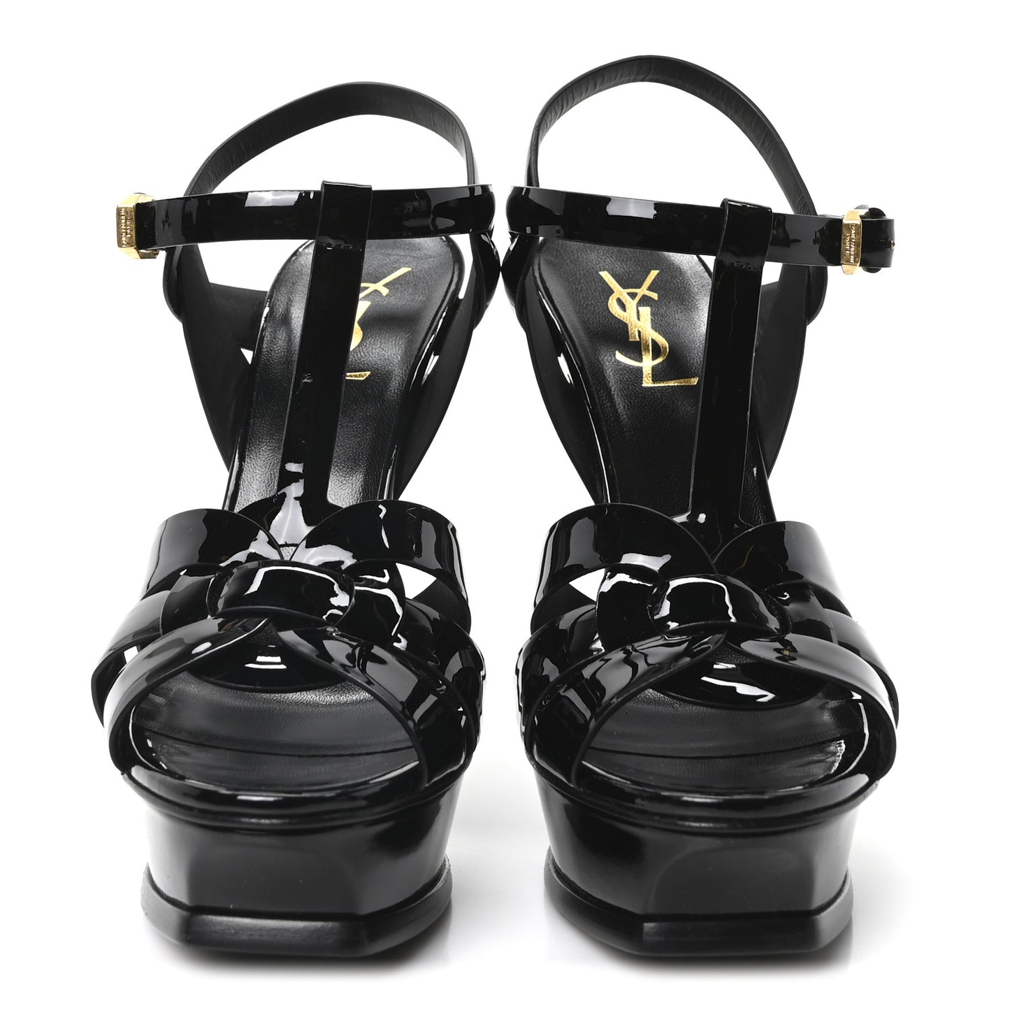 Patent Tribute 105 Platform Sandals 37 Black
