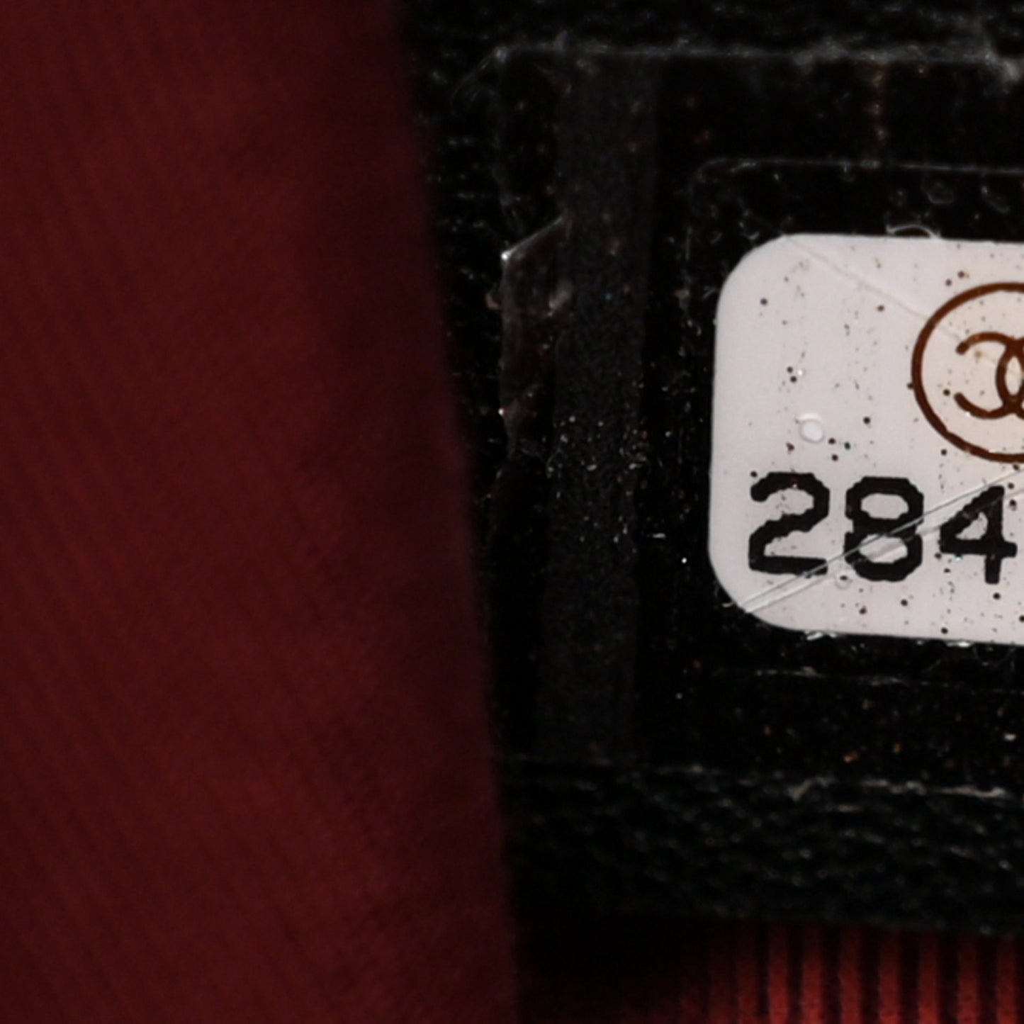 Goatskin Quilted Chanel 19 Camera Case Black