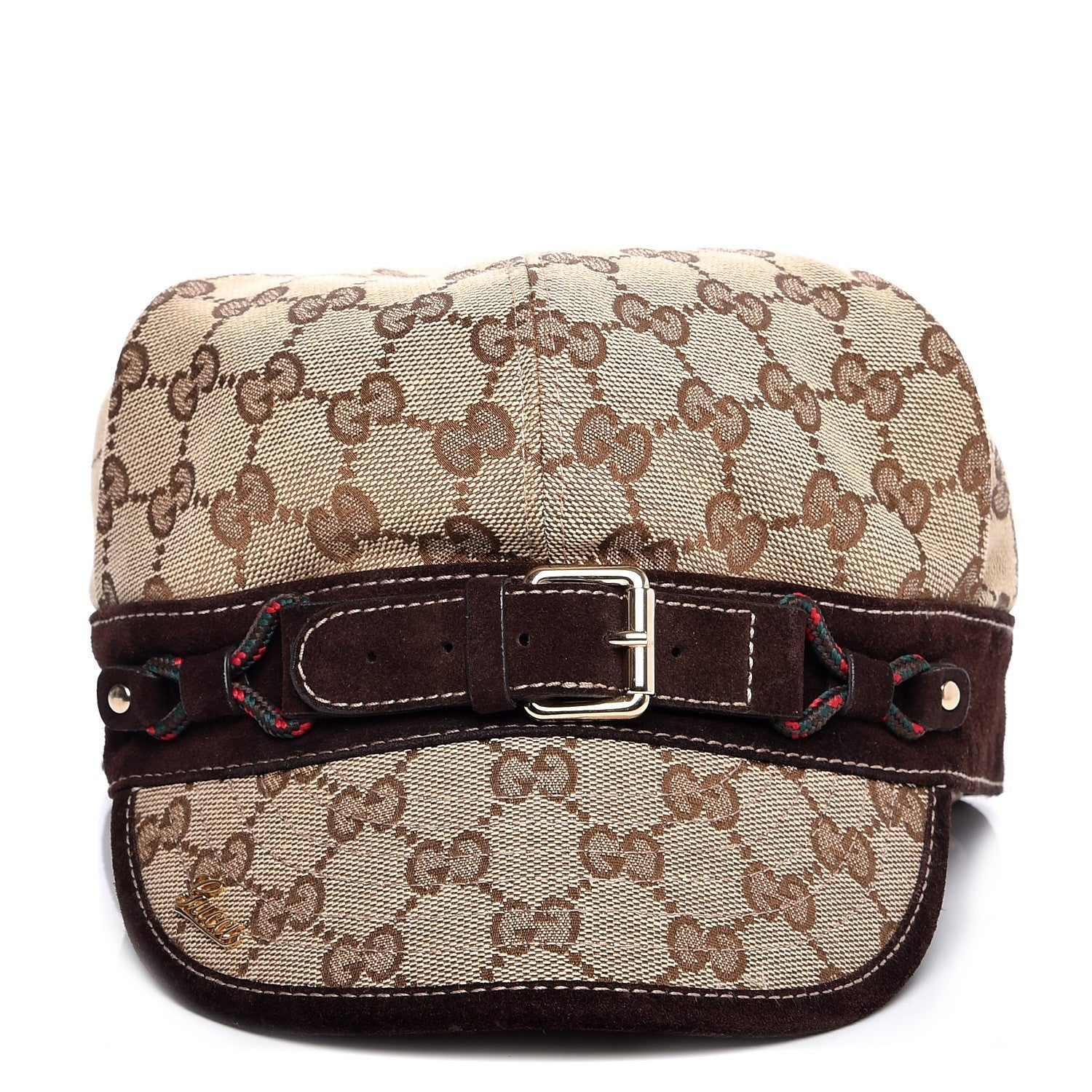 Gucci Monogram Hat M Brown 1 of 10