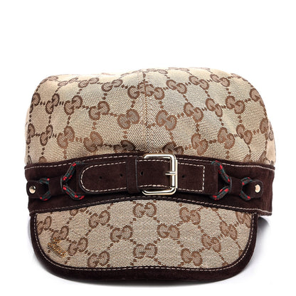 Gucci Monogram Hat M Brown 1 of 10