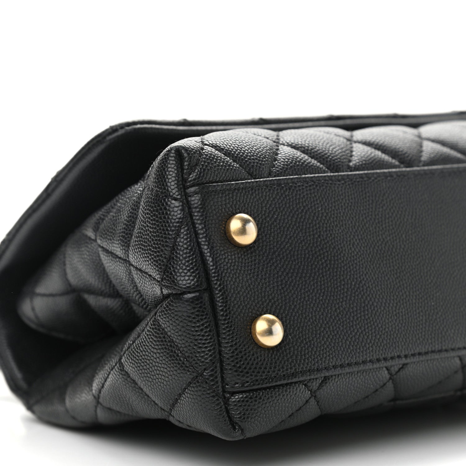 Chanel Caviar Quilted Mini Coco Handle Flap Black 9 of 11