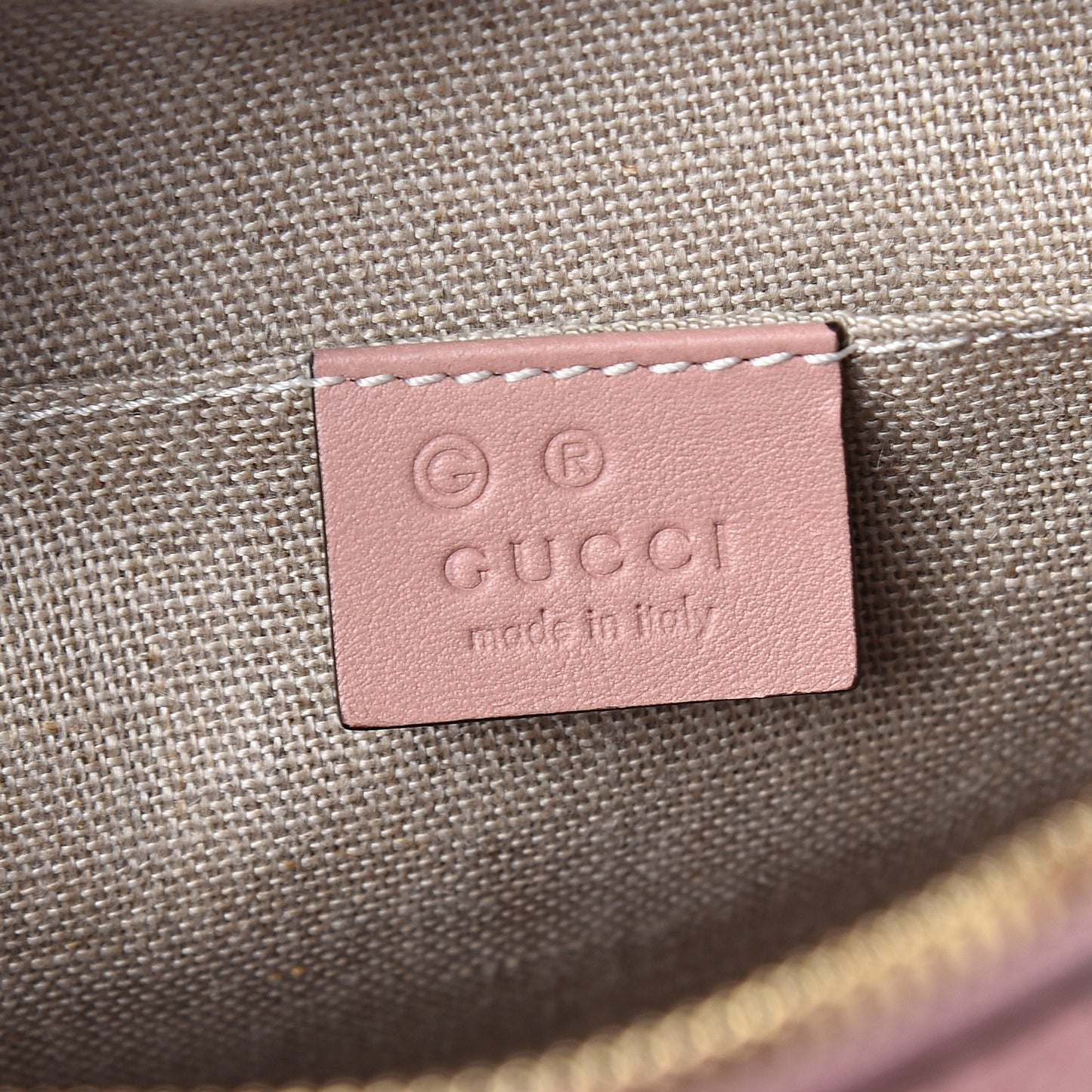 Soft Microguccissima Mini Bree Messenger Bag Soft Pink