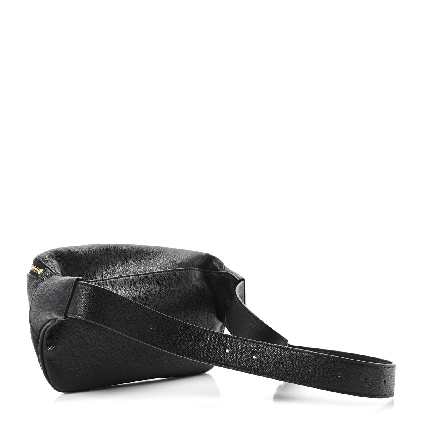 Grain De Poudre Monogram Belt Bag Black