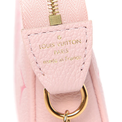 Louis Vuitton Empreinte Monogram Giant By The Pool Mini Pochette Accessories Bouton De Rose 6 of 7