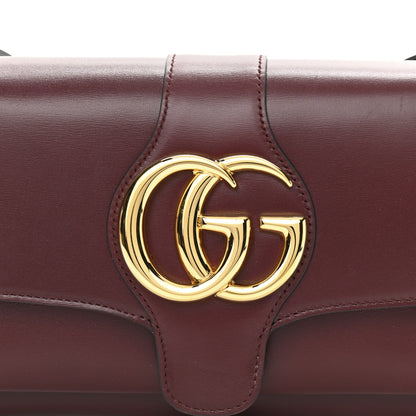 Gucci Vitello Palmellato Lux Small Arli Flap Shoulder Bag Vintage Bordeaux 8 of 12