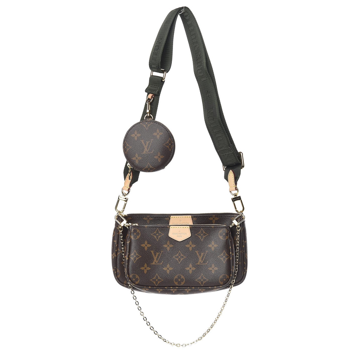 Monogram Multi Pochette Accessories Kaki