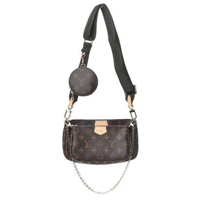 Louis Vuitton Monogram Multi Pochette Accessories Kaki 1 of 16