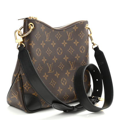 Louis Vuitton Monogram Odeon PM Black 3 of 9