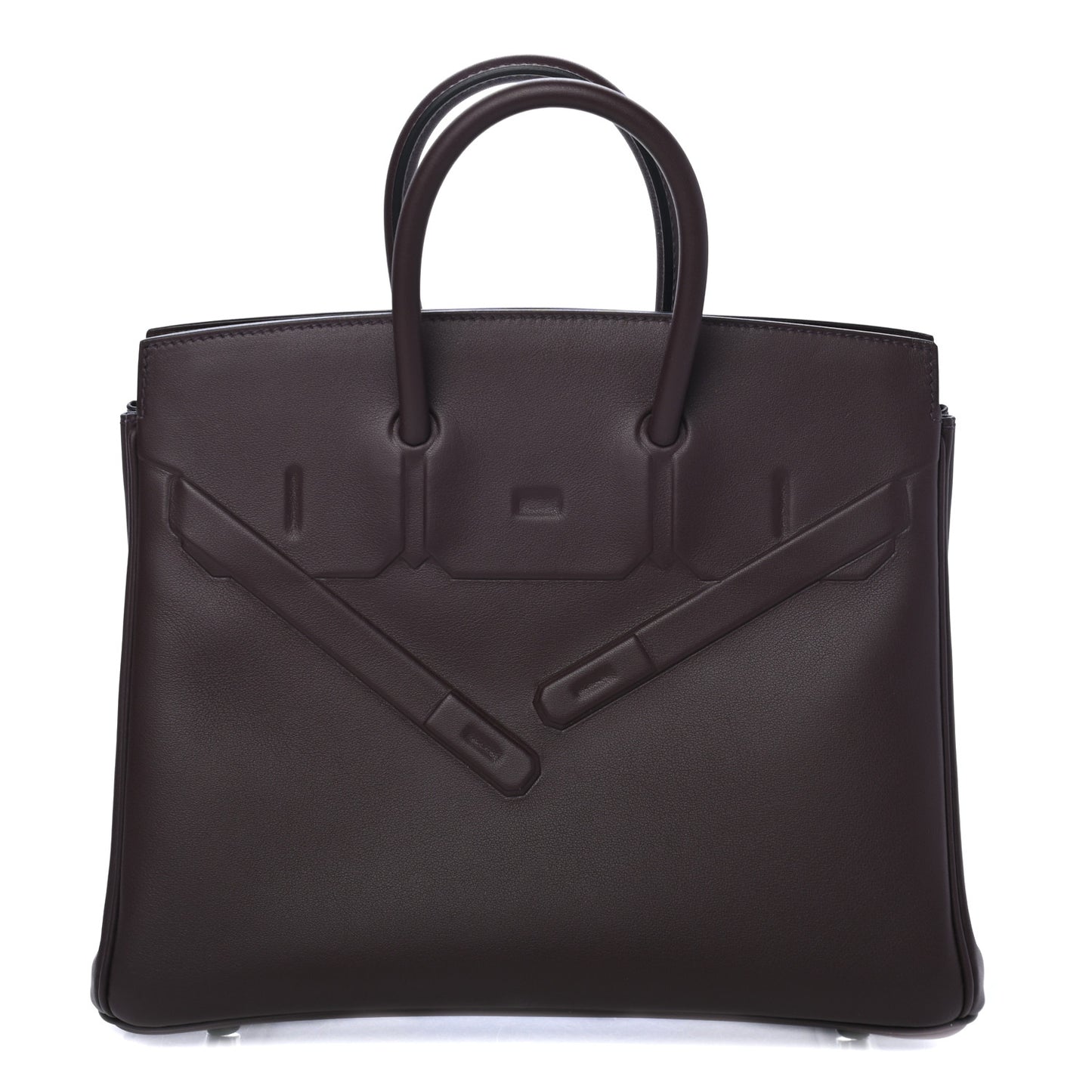 Swift Birkin Shadow 25 Rouge Sellier