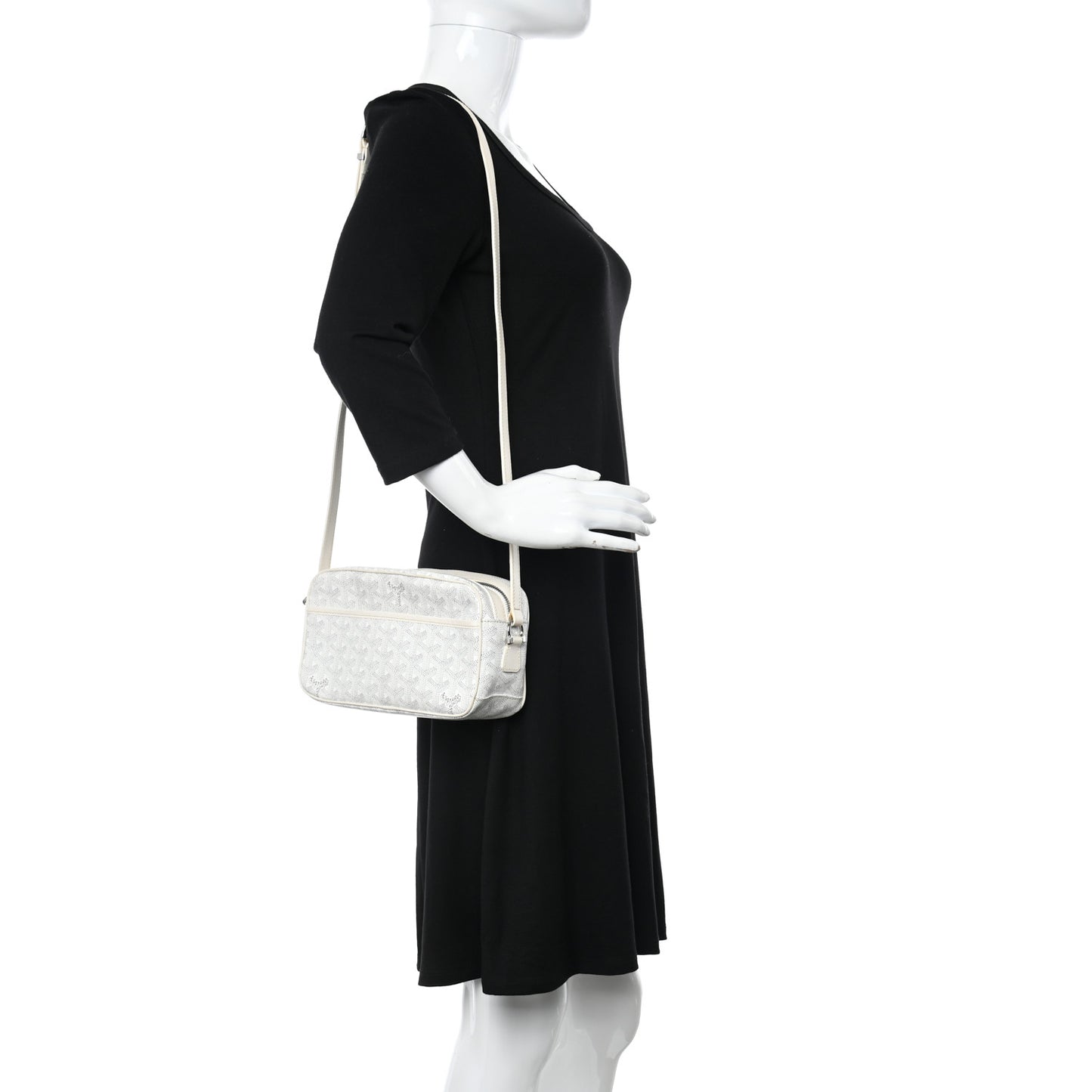 Goyardine Sac Cap Vert White
