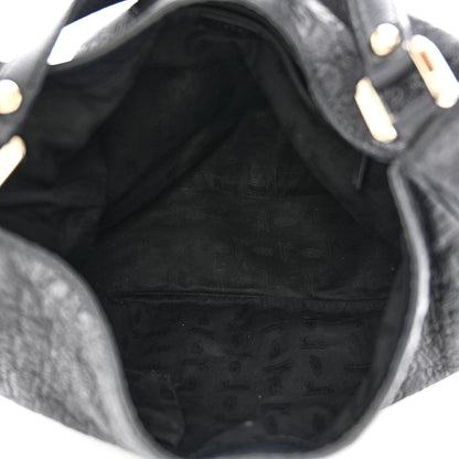 Gucci Guccissima Large New Ladies Web Hobo Black 5 of 14