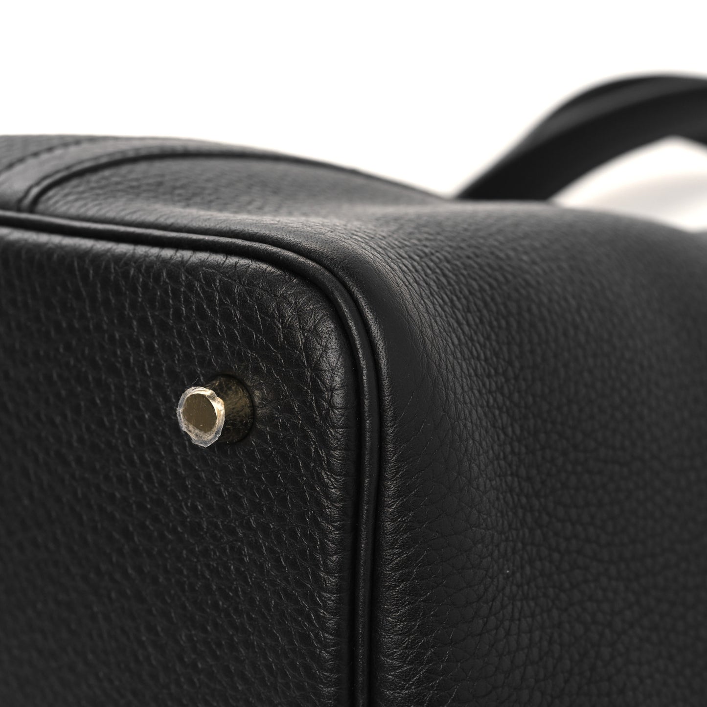 Taurillon Clemence Picotin Lock 22 MM Black