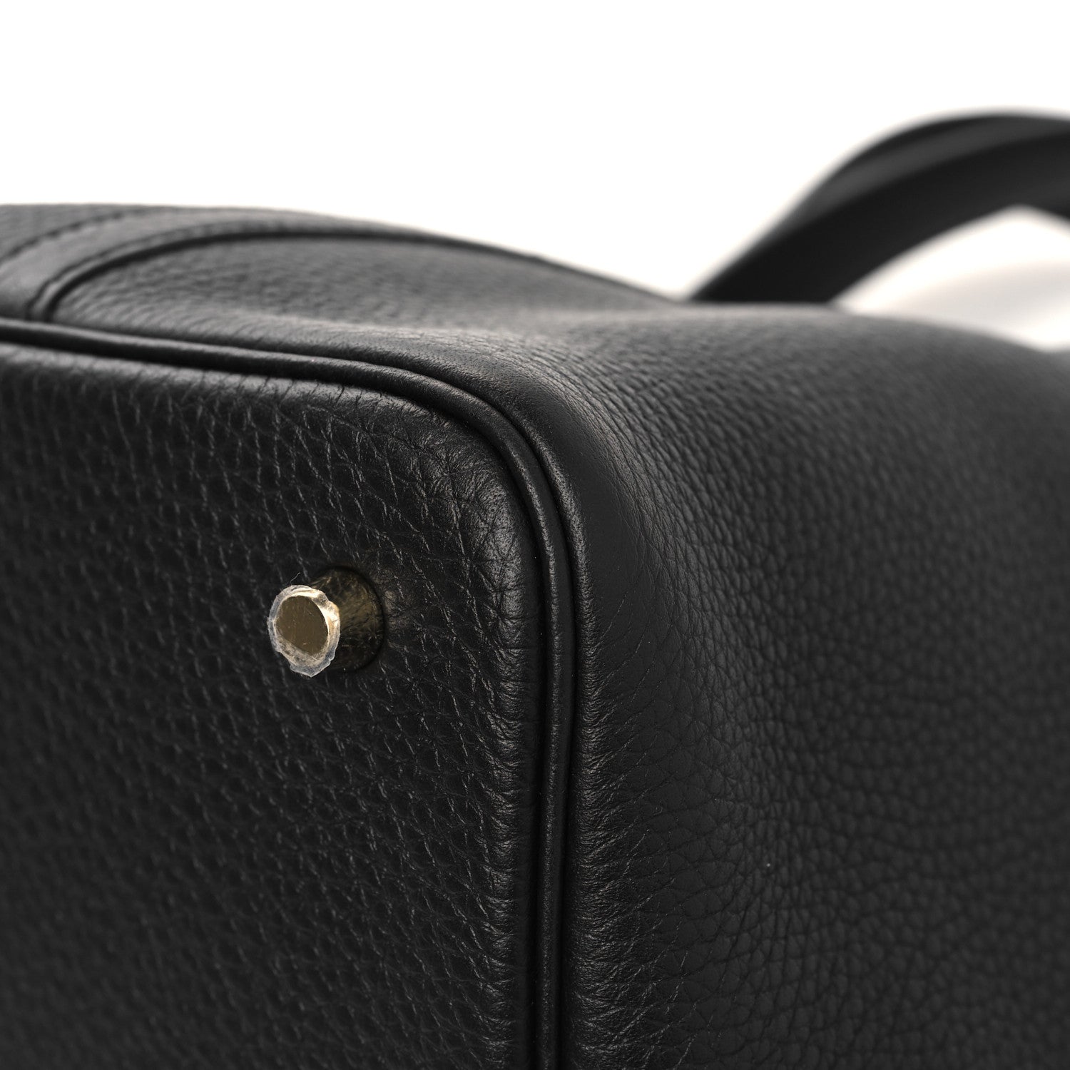 Hermes Taurillon Clemence Picotin Lock 22 MM Black 12 of 13