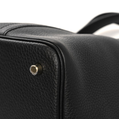 Hermes Taurillon Clemence Picotin Lock 22 MM Black 12 of 13