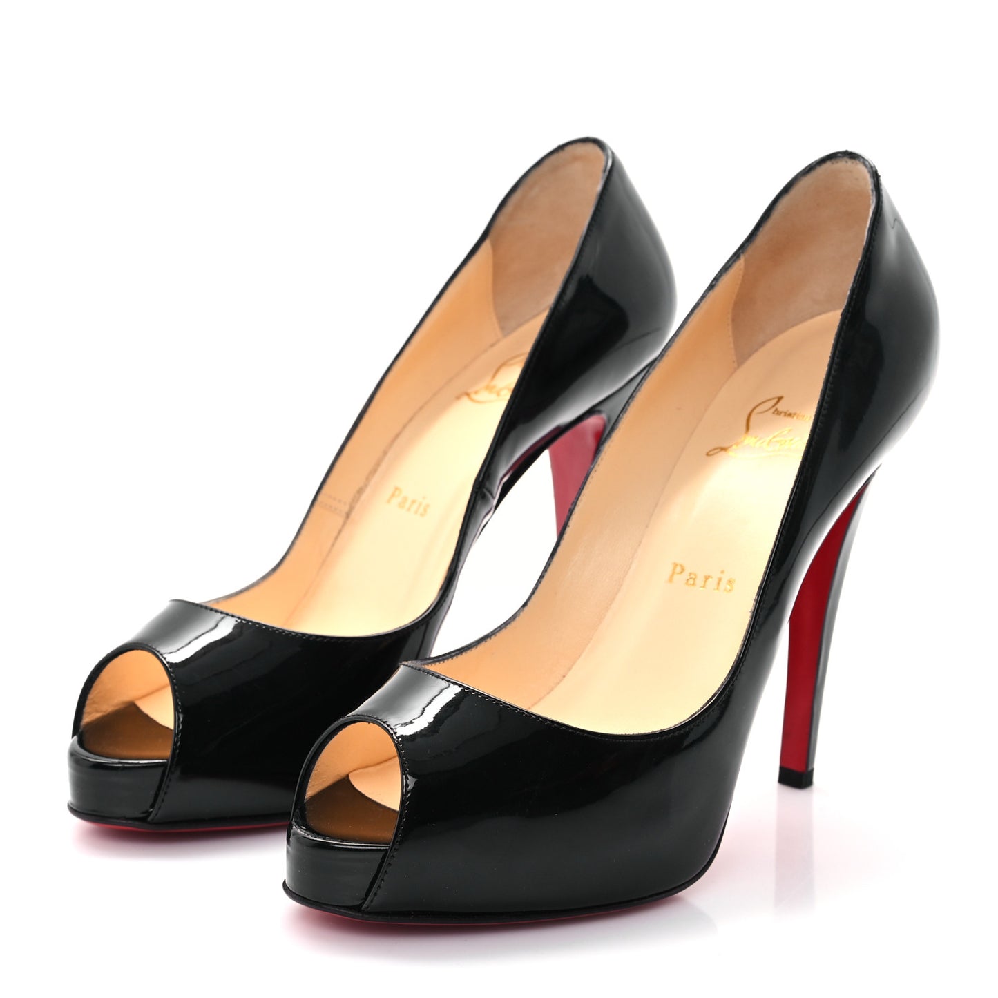 Patent New Very Prive 120 Pumps 38.5 Black