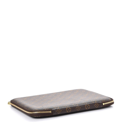 Louis Vuitton Monogram 13 Inch Laptop Sleeve 4 of 13
