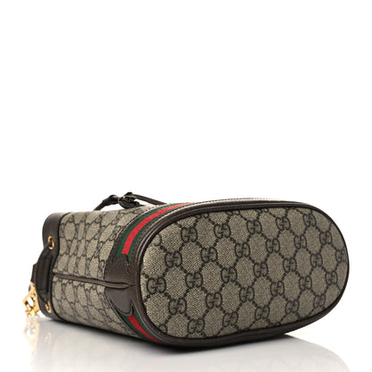 Gucci GG Supreme Monogram Web Small Ophidia Bucket Bag Brown 4 of 6