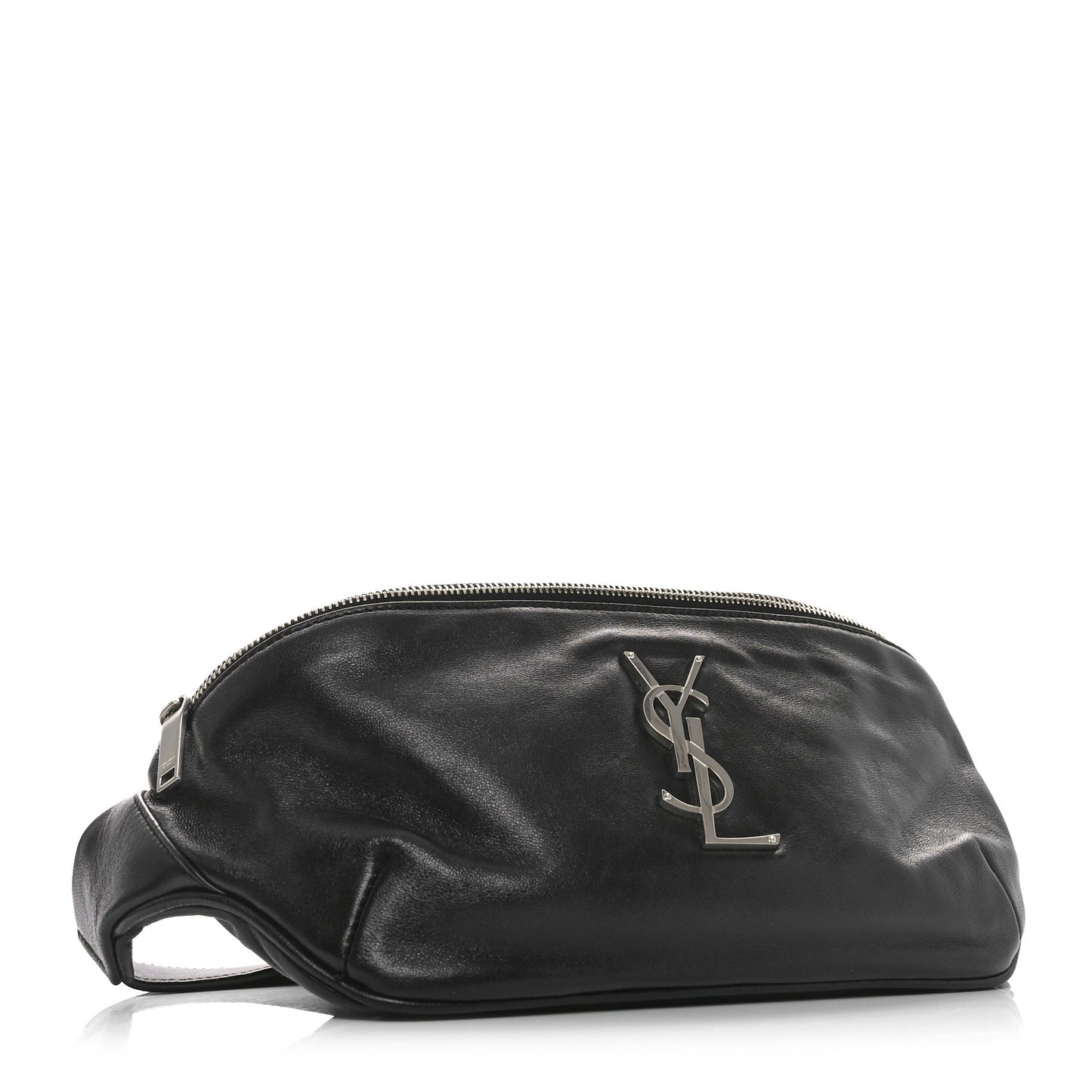 Lambskin Monogram Belt Bag Black