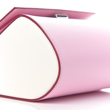 Givenchy Textured Calfskin Mini Pandora Box Chain Crossbody Bag Bright Pink 7 of 9