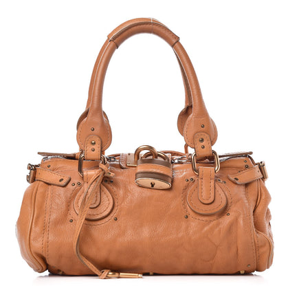 Chloe Calfskin Medium Paddington Satchel Nut 1 of 15