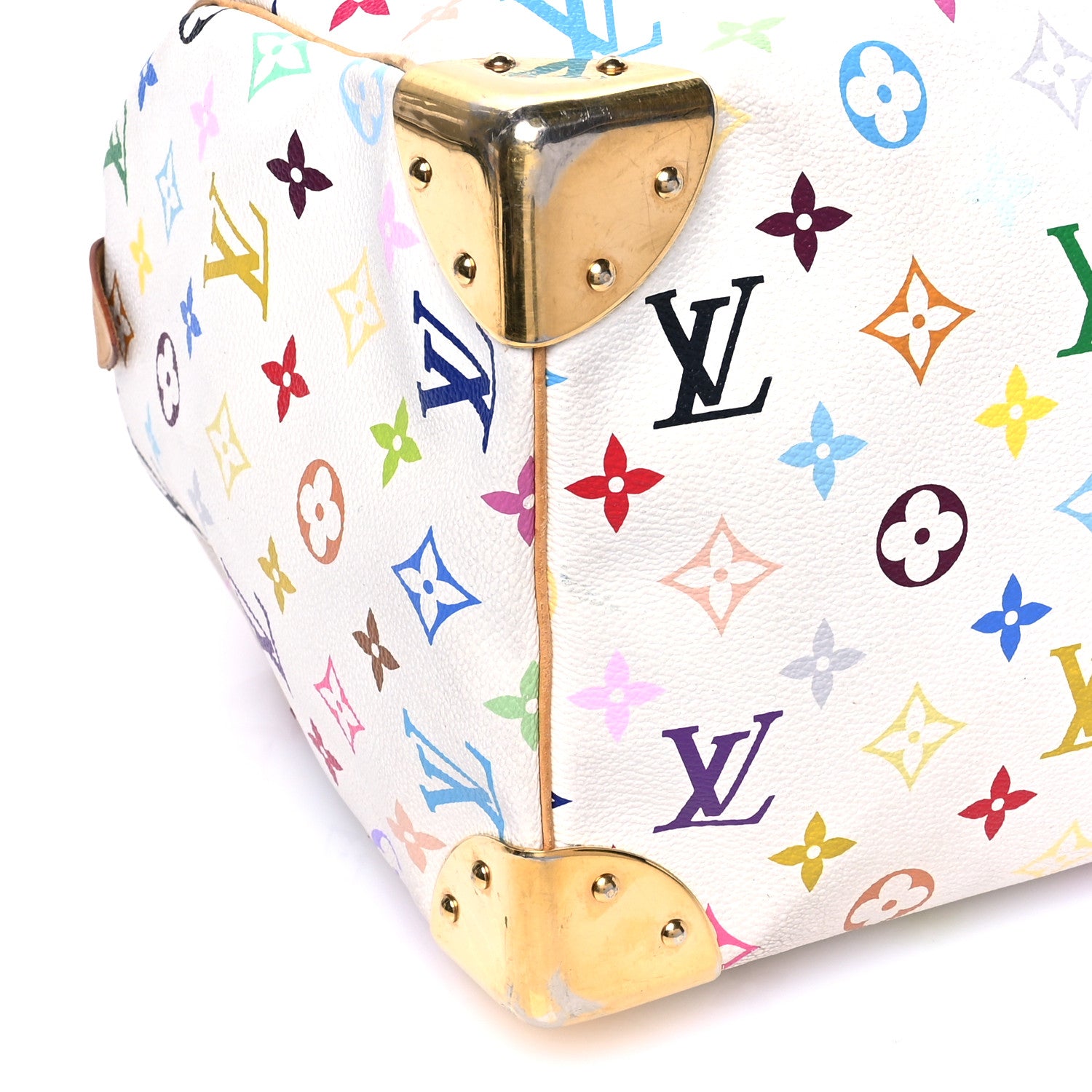 Louis Vuitton Monogram Multicolor Speedy 30 White 9 of 12