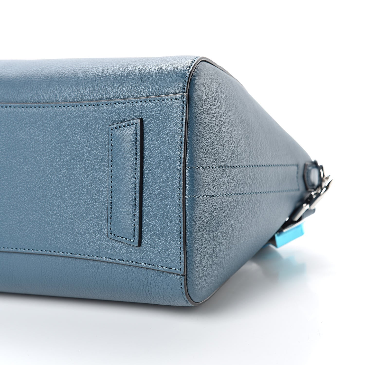 Givenchy Sugar Goatskin Small Antigona Oil Blue 10 of 10