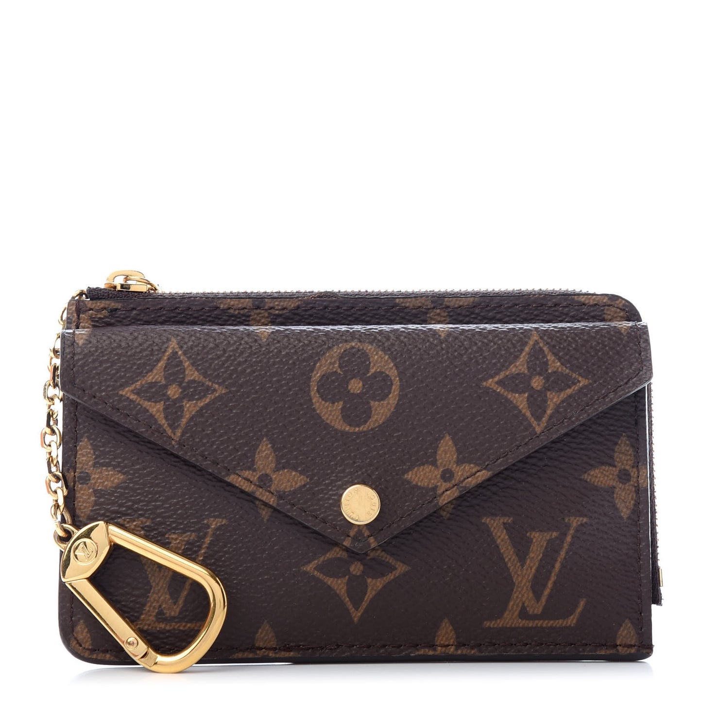 Monogram Recto Verso Card Holder Black